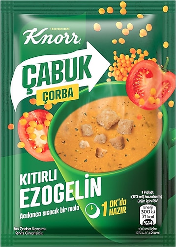 KNORR ÇITIRLI EZOGELİN ÇABUK ÇORBA 22 GR