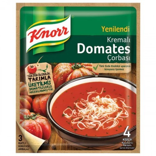 KNORR KREMALI DOMATES ÇORBASI 69 GR