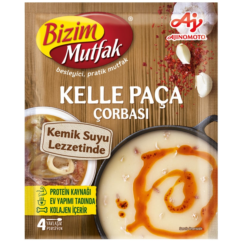 ÜLKER BİZİM MUTFAK KELLE PAÇA ÇORBASI 65 GR