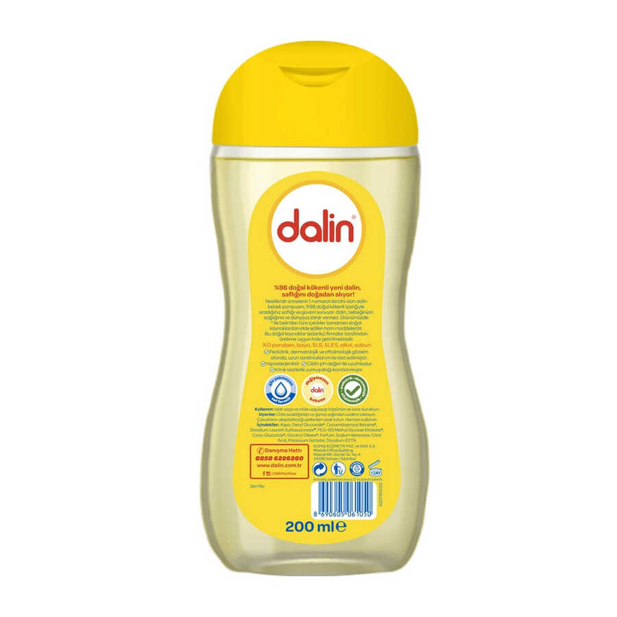 DALİN BEBEK ŞAMPUANI 200 ML