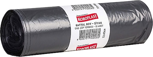 KOROPLAST BATTAL BOY ÇÖP POŞETİ 