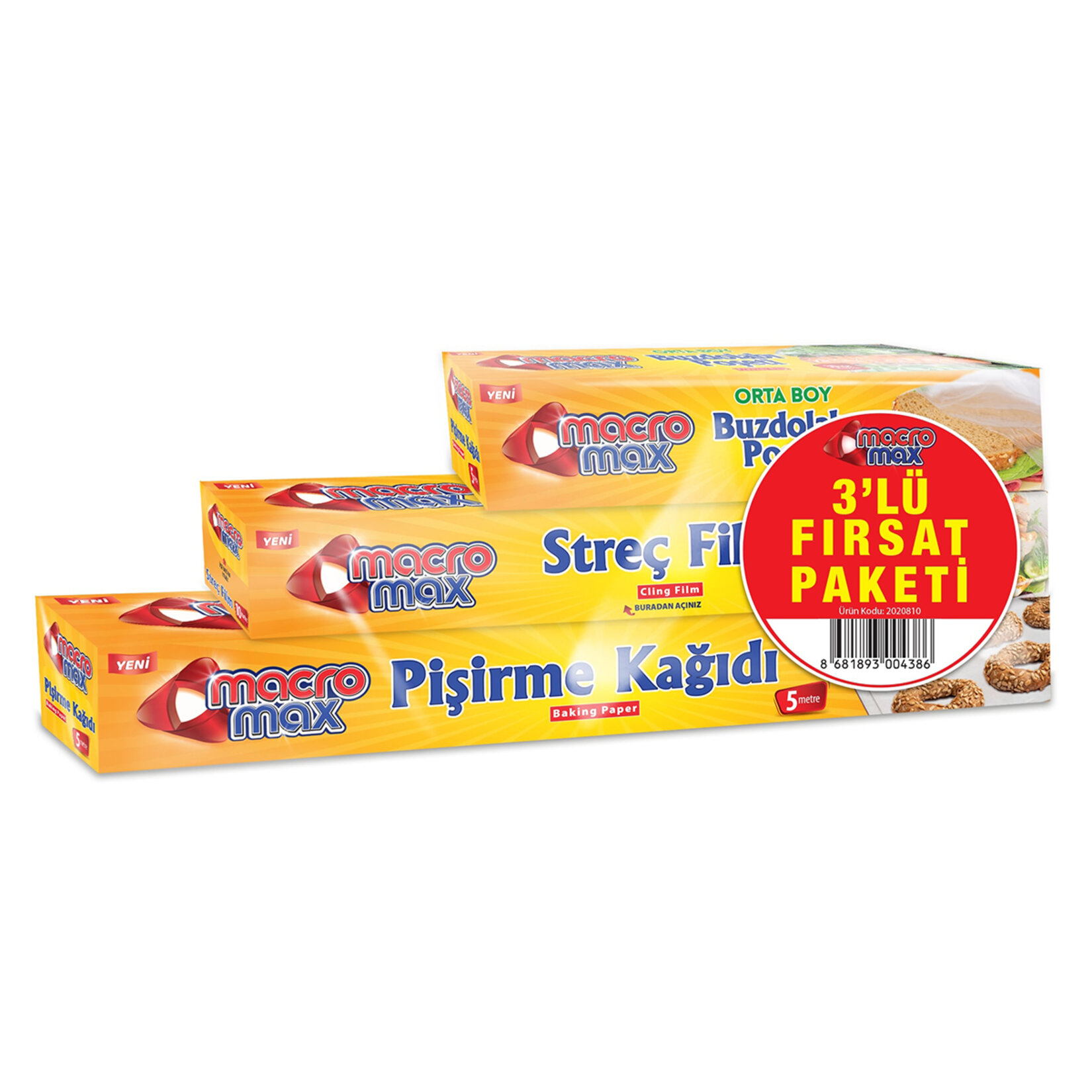 MACROMAX 3' LÜ FIRSAT PAKETİ