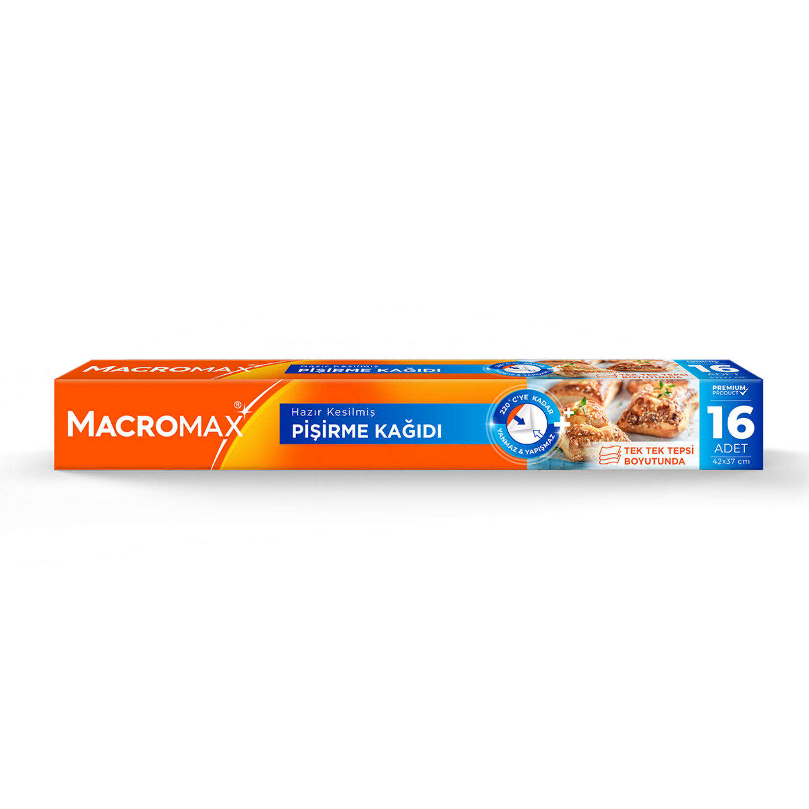 MACROMAX HAZIR KESİLMİŞ PİŞİRME KAĞIDI 10LU 