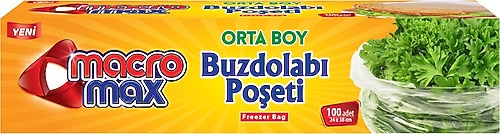 MARO MAX ORTA BOY BUZDOLABI POŞETİ 100 ADET