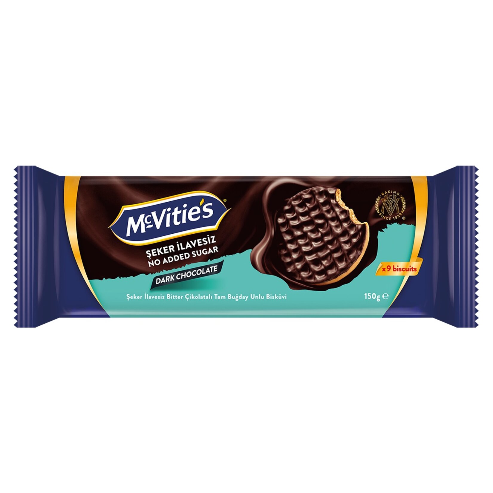 MCV DİGESTİVE SÜTLÜ ÇİKOLATA  150G