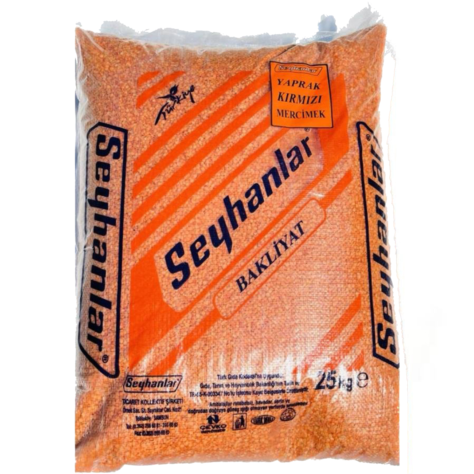 SEYHANLAR KIRMIZI MERCİMEK 2,5 Kg