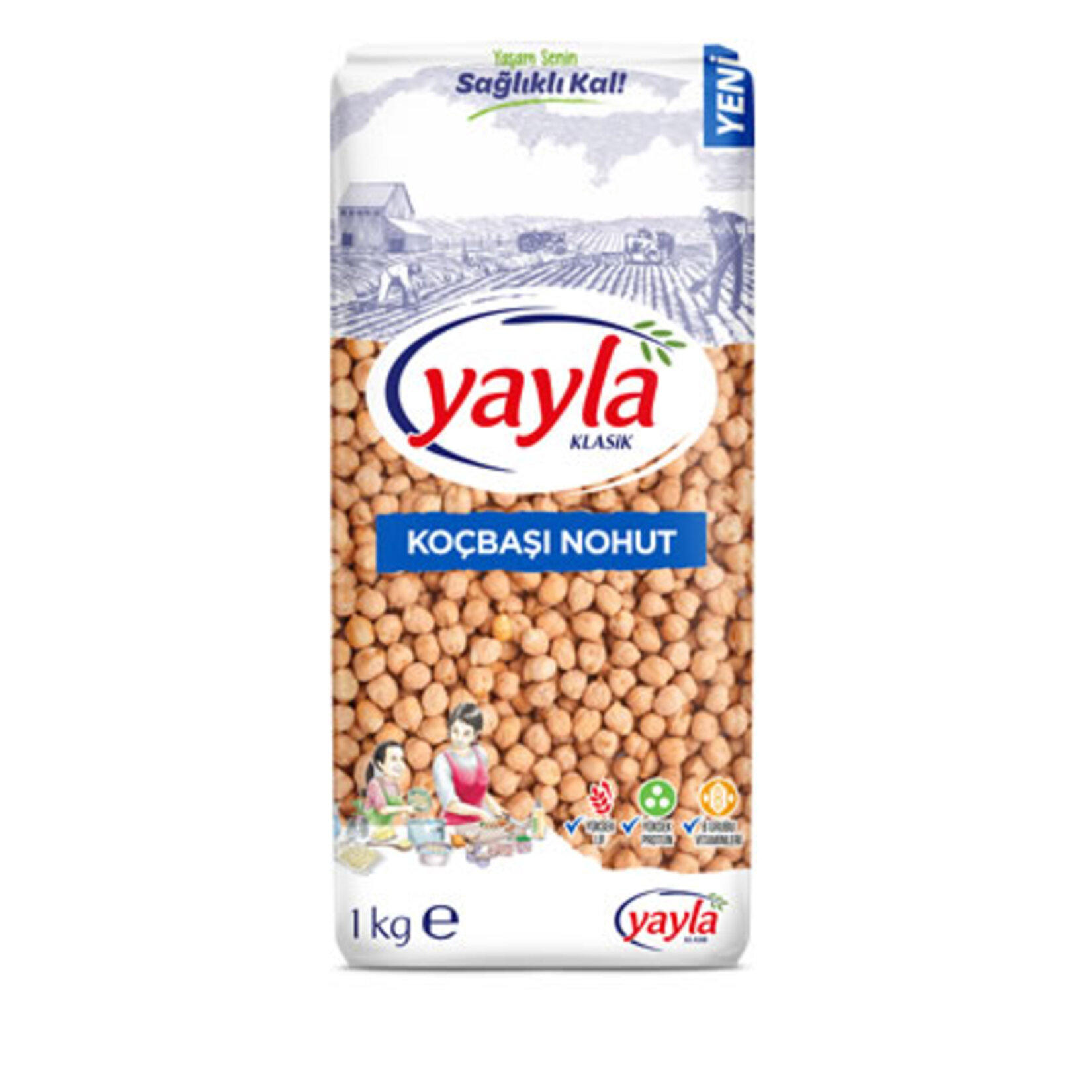 YAYLA KOÇBAŞI NOHUT 1 KG 