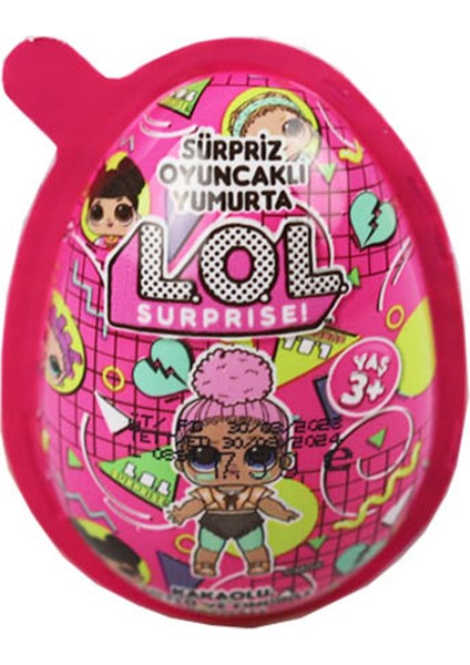 LOL SURPRISE YUMURTA PEMBE 17,5 GR