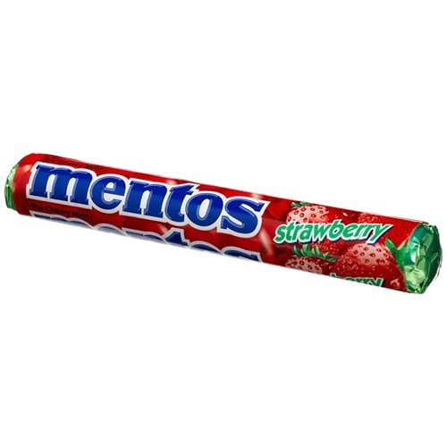 MENTOS ÇİLEK AROMALI 37,5G