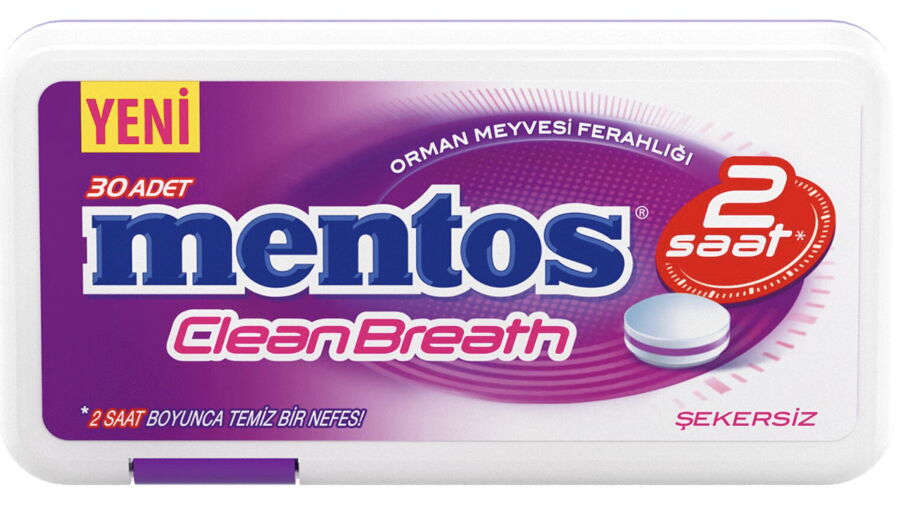 MENTOS CLEANBREATH ORMAN MEYVELİ