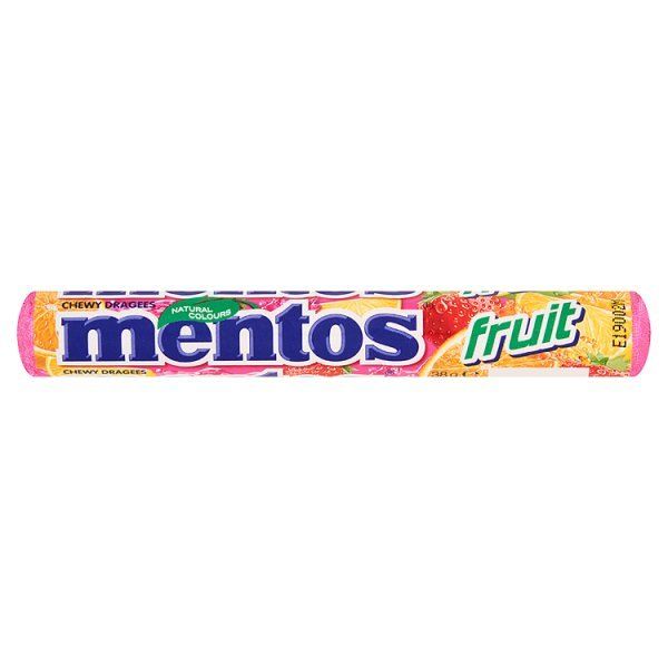 MENTOS  MEYVE AROMALI 37,5G