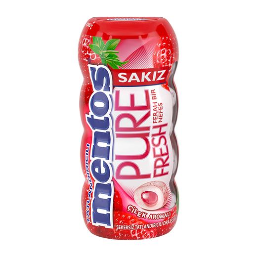 MENTOS PURE FRESH ÇİLEK AROMALI SAKIZ 30 GR