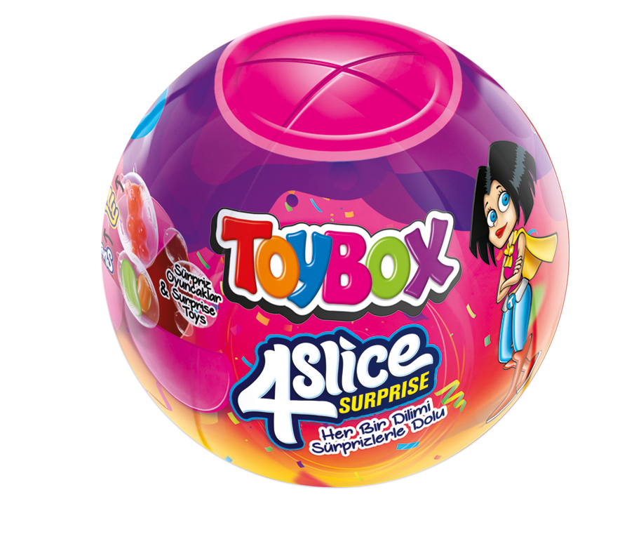 TOYBOX 4SLICE SURPRISE KIZ 10 GR