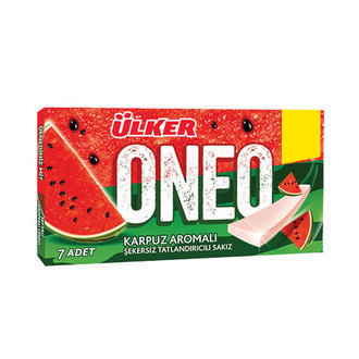 ÜLKER ONEO KARPUZ  AROMALI SAKIZ 14 GR
