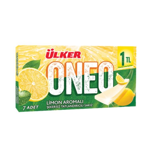 ÜLKER ONEO LİMONATA AROMALI SAKIZ 14 GR