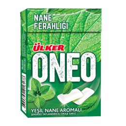 ÜLKER ONEO NANE AROMALI SAKIZ 21  GR
