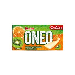 ÜLKER ONEO PORTAKAL&KİVİ  AROMALI SAKIZ 14 GR