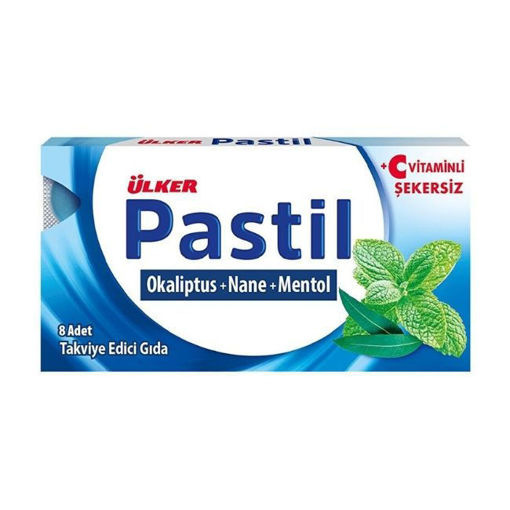 ÜLKER PASTİL OKALİPTUS+NANE+MENTOL 8 ADET