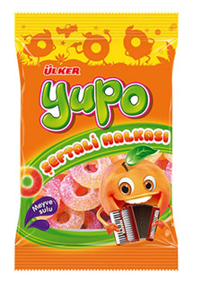 ÜLKER YUPO JELLY ŞEFTALİ HALKASI 70 GR