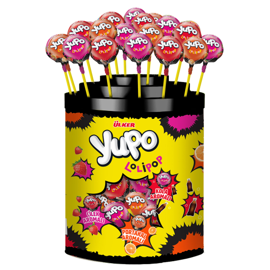 ÜLKER YUPO LOLİPOP KARMA 6*11 GR