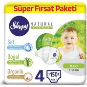 SLEEPY NATURAL  VELCRO  4 MAXİ 52 ADET