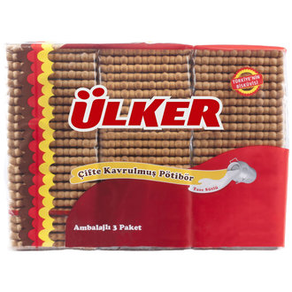 ÜLKER PÖTİBÖR BİSKÜVİ ÇİFTE KAVRULMUŞ 450G
