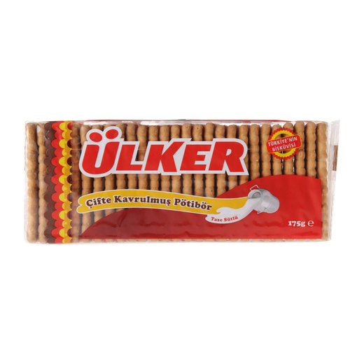 ÜLKER PÖTİBÖR BİSKÜVİ ÇİFTE KAVRULMUŞ175G