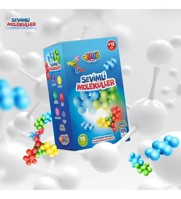 YUUP OYUNCAK SEVİMLİ MOLEKÜLLER 